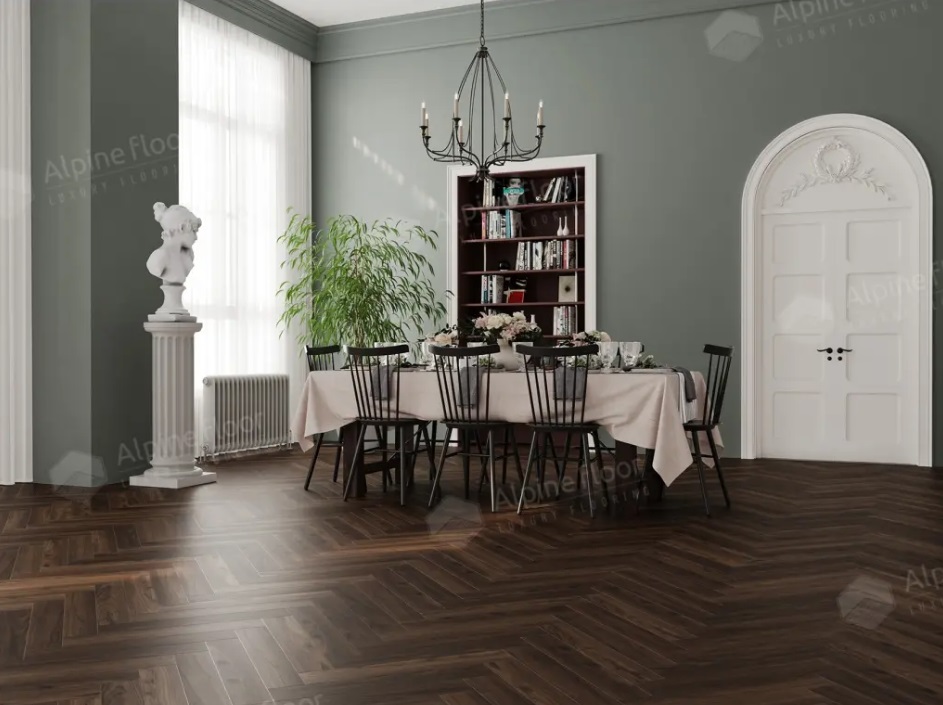 Ламинат Alpine Floor Herringbone 10 LF107-14 Дуб Абруццо